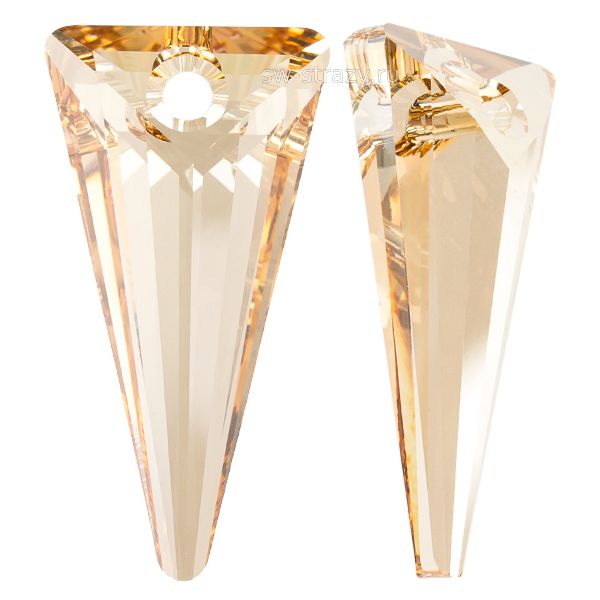 Кулоны 6480 18 mm Crystal Golden Shadow