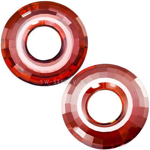 Кулоны 6039 38 mm Crystal Red Magma