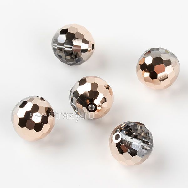 Бусины 5003 8 mm Crystal Rose Gold