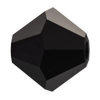 P Rondelle Bead 5328 3 mm jet