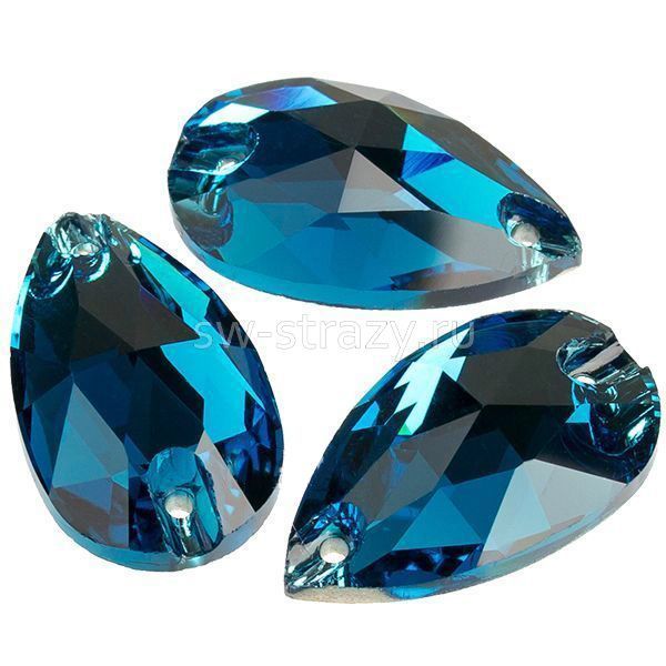 YHB 3430 13*22 mm Blue Zircon
