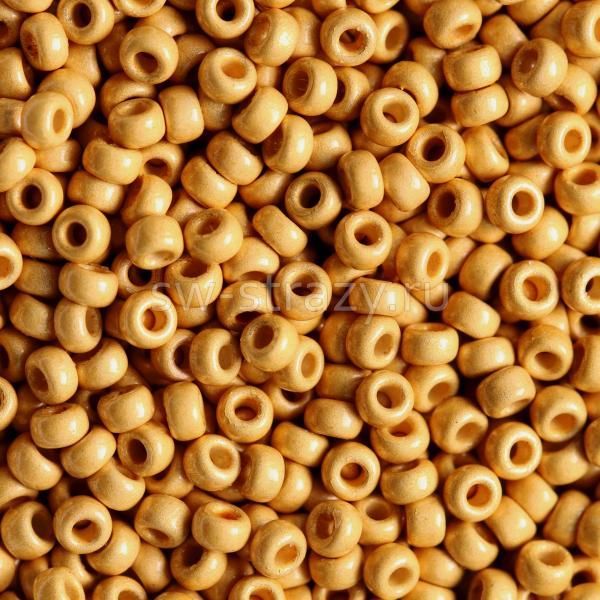 Seedbead Miyuki 15/0 4202F Matted Duracoat Galvanized Gold