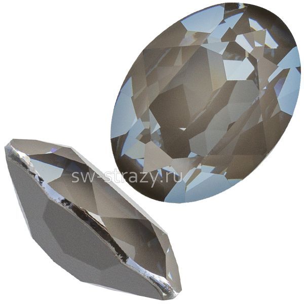 Кристаллы 4120 18x13 mm Crystal Dark Grey Ignite