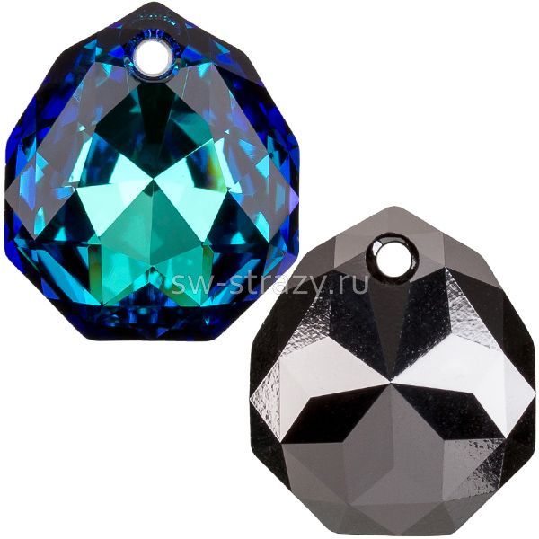 Кулоны 6436 16 mm Crystal Bermuda Blue P