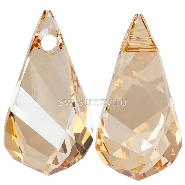 Кулоны 6020 18 mm Crystal Golden Shadow