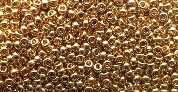 Seedbead Miyuki 15/0 191 Gold Plated