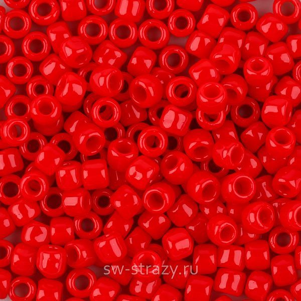 Бисер круглый 8/0 #0045A Непрозрачный, вишня