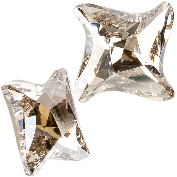 Кристаллы 4485 6 mm Crystal Silver Shade