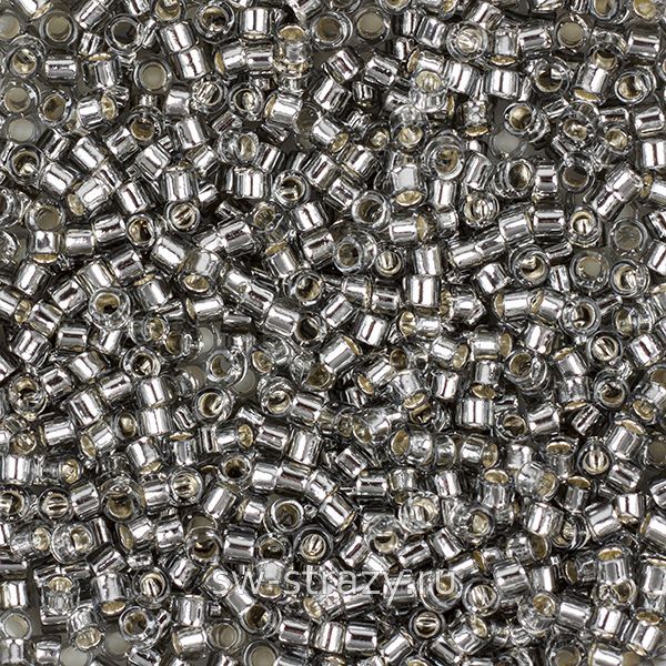 Бисер Treasures 11/0 #0029 Темно-серебряный