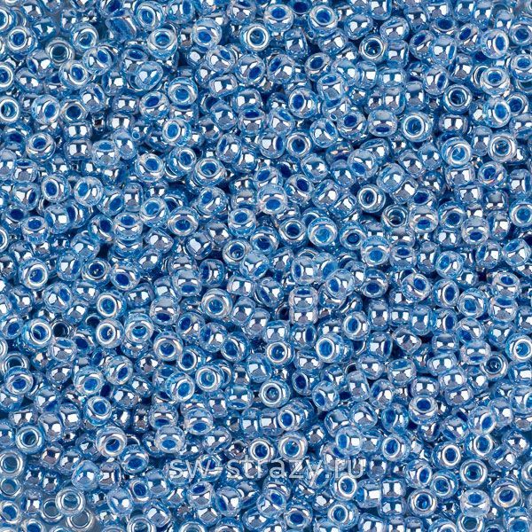 Seedbead Miyuki 15/0 545 Dk.sky Blue Ceylon