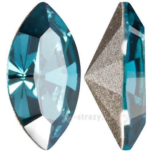 Кристаллы 4228 8x4 mm Indicolite Satin