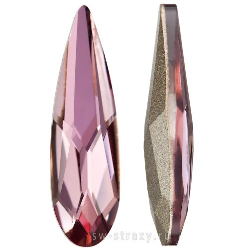 Кристаллы 4331 15 mm Crystal Antique Pink