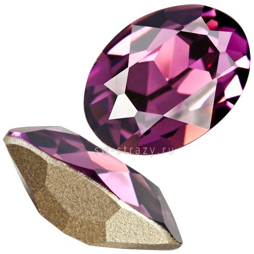 Кристаллы 4120 18x13 mm Amethyst
