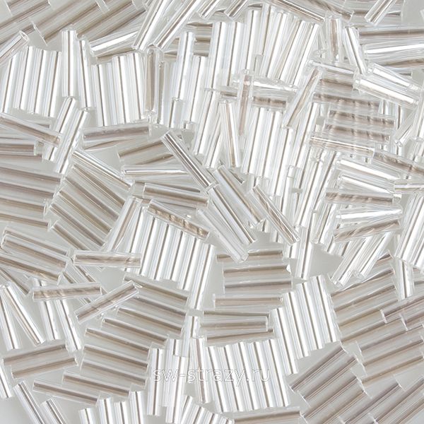 Slender Bugle 1,3х6 mm 160 Сrystal