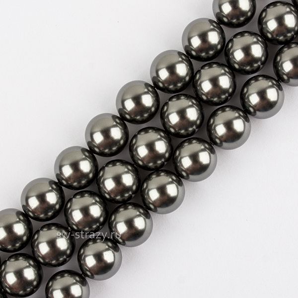 Жемчужины 5810 12 mm Crystal Dark Grey Pearl