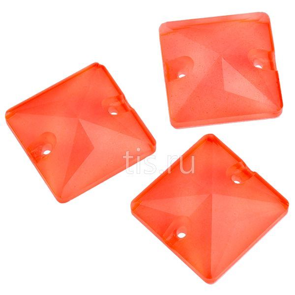 3687 14*14 mm Neon Light Coral