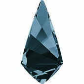 Кристаллы 4731 14x7 mm Crystal Silver Night