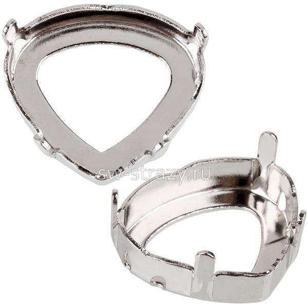 4370/S 15,5x14 mm 1PH203H Rhodium Plating