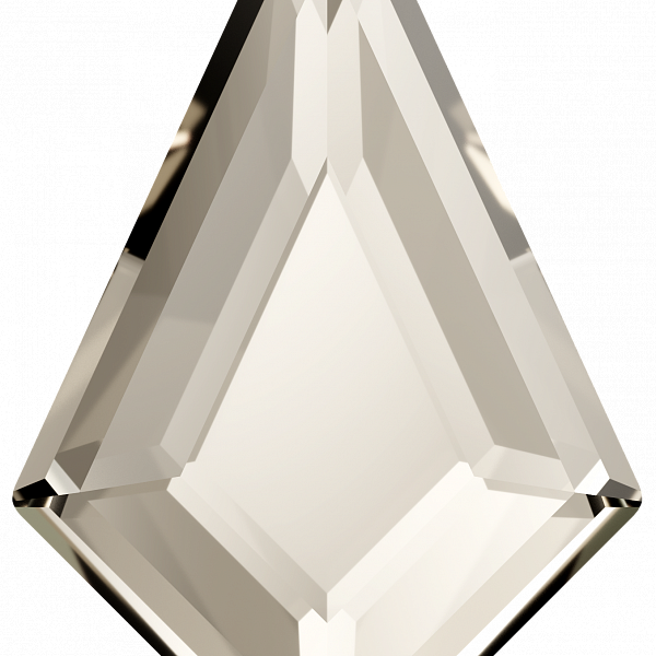 Стразы горячей фиксации 2771 12,9x8.3 mm Crystal Silver Shade HF