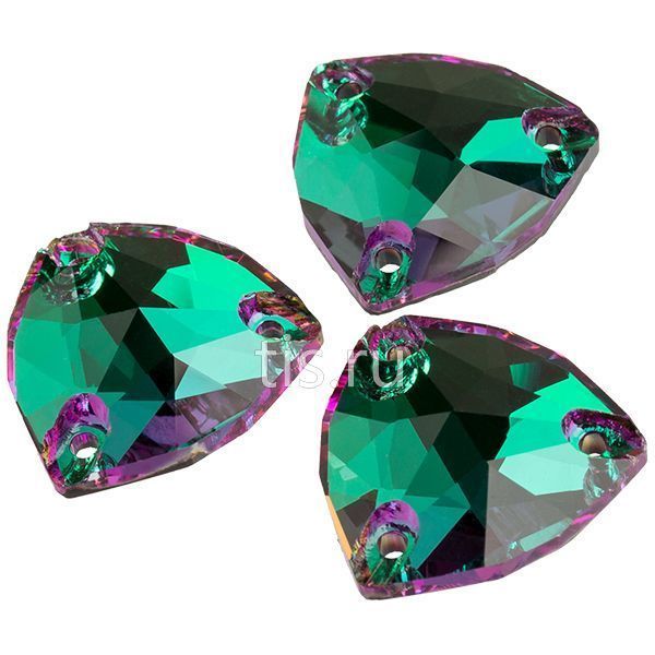 3778 16*16 mm Crystal Heliotrope