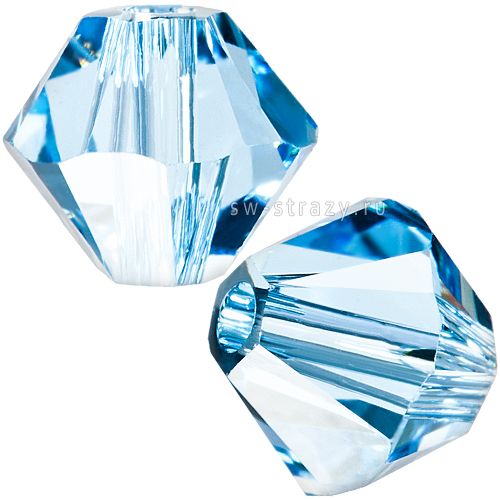 Бусины 5328 10 mm Aquamarine