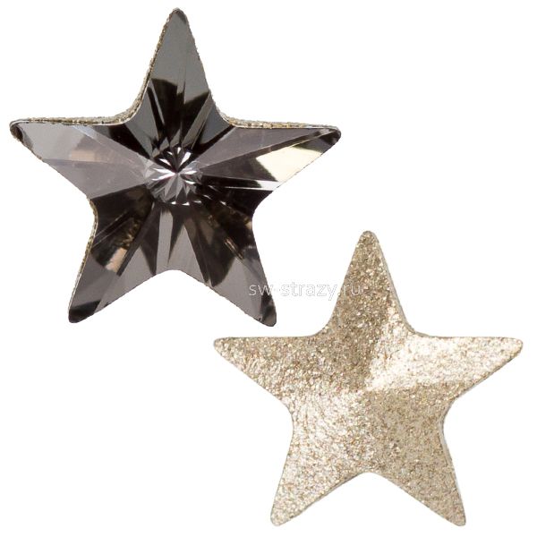 Кристаллы 4745 5 mm Crystal Silver Night