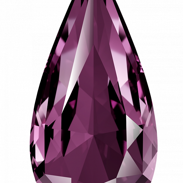 Кристаллы 4322 14x7 mm Amethyst