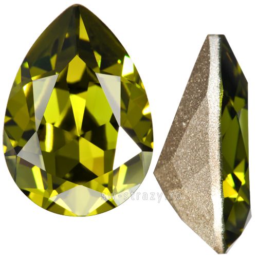 Кристаллы 4320 8x6 mm Olivine