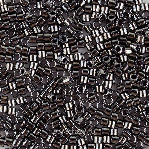Delica Beads 10/0 DB0001 Gunmetal