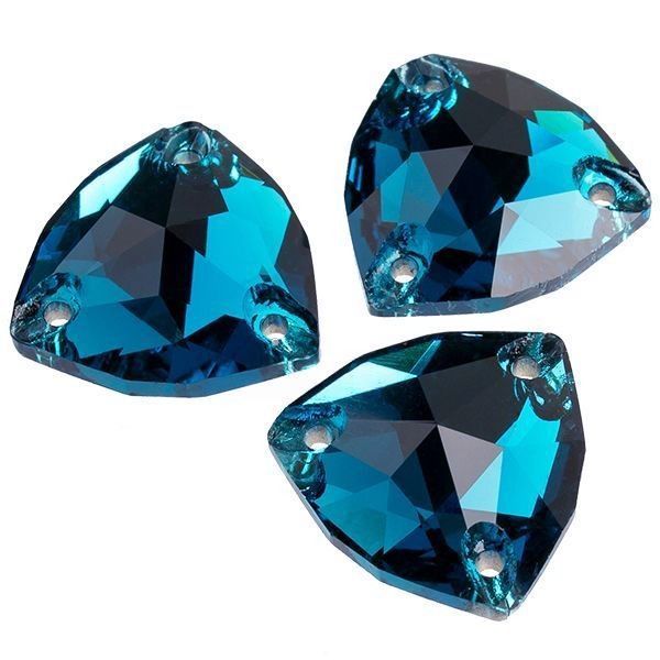 YHB 3778 16*16 mm Blue Zircon