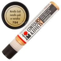 Marabu Contours&Effects 784 Metallic Gold 25 ml (17820009784)