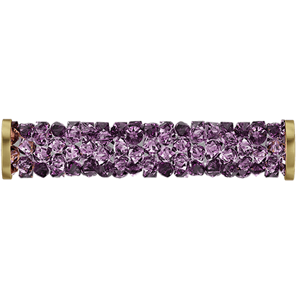 Бусины 5950 30 mm Amethyst GOLD