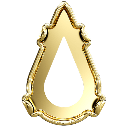 4328/S 6x3,6 mm 3PH203 Gold Plating