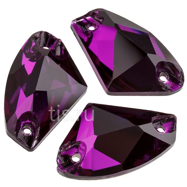 3810 12*19 mm Purple Velvet K9