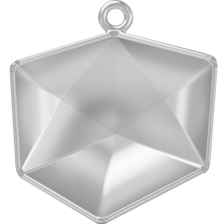 4933/C 19 mm Rhodium Plating