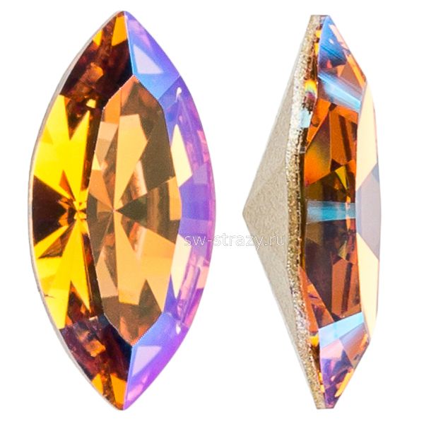 Кристаллы 4228 10x5 mm Light Colorado Topaz Shimmer