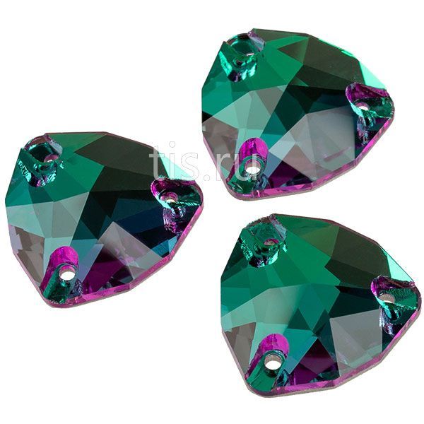 3778 17*17 mm Crystal Heliotrope K9