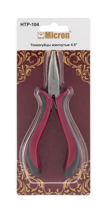 Тонкогубцы изогнутые НТР-104