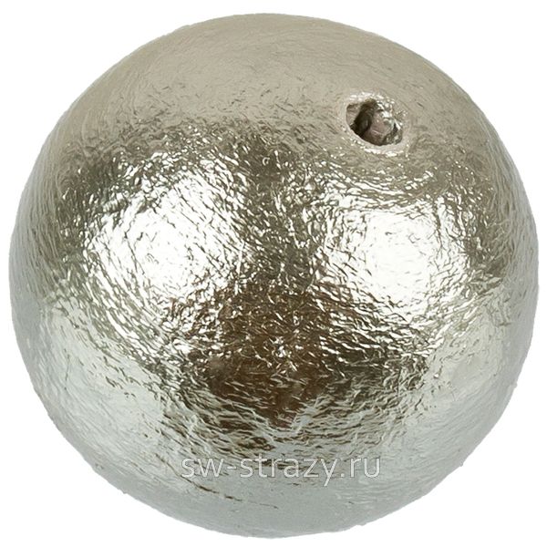 Жемчуг хлопковый 16 мм серый