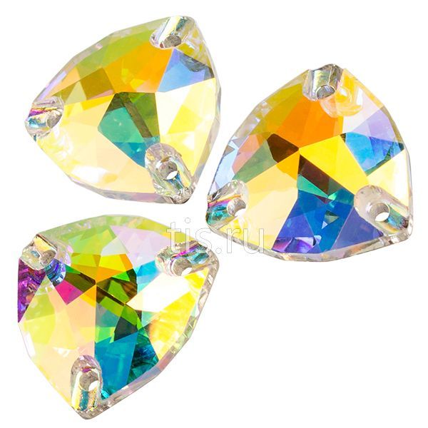 3778 24*24 mm Crystal AB K9