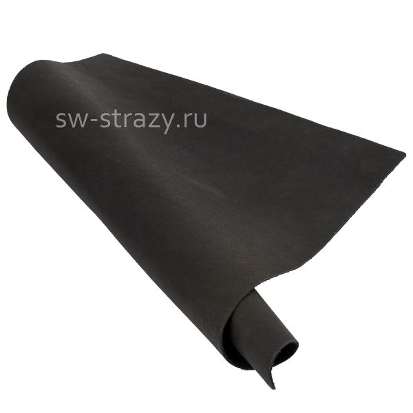 Кожа натуральная 15х21 см антрацит (асфальт)