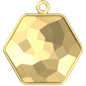 4683/J 7,8x8,7 mm Gold Plating (с одним ушком)