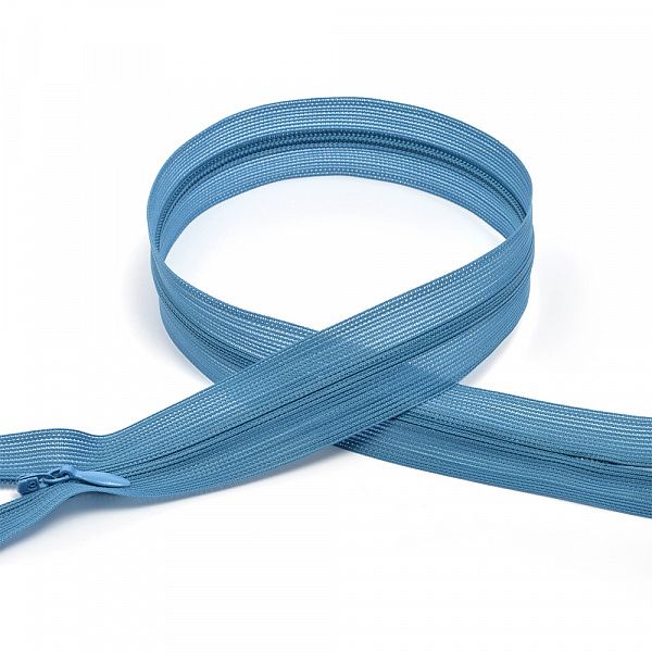 Молния потайная н\р голубой F214 50 см