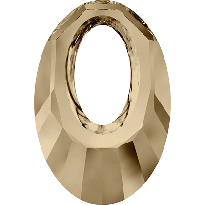 Кулоны 6040 40 mm Crystal Golden Shadow