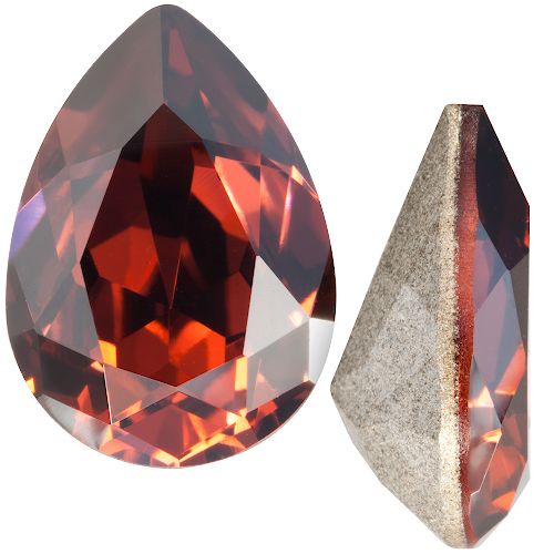 Кристаллы 4320 14x10 mm Padparadscha Satin