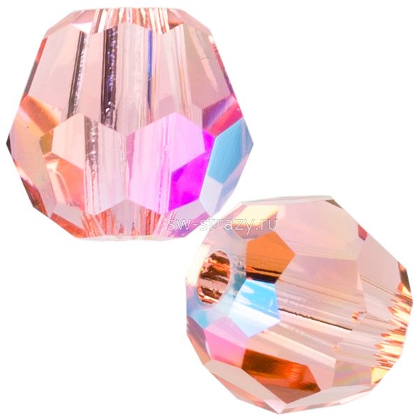 Бусины 5000 6 mm Rose Peach Shimmer