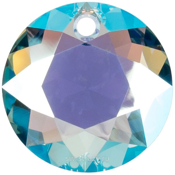 Кулоны 6430 10 mm Aquamarine Shimmer