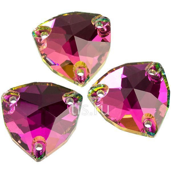 3778 12*12 mm Crystal Vitrail Rose