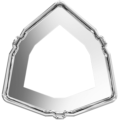 4706/S 7 mm 3PH20H Rhodium Plating