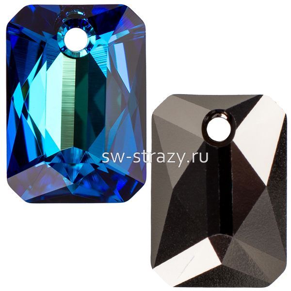 Кулоны 6435 11,5 mm Crystal Bermuda Blue P